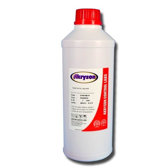 Botella de Tinta para Recarga de Hp Envy 5540 e-AiO 1 Litro Magenta