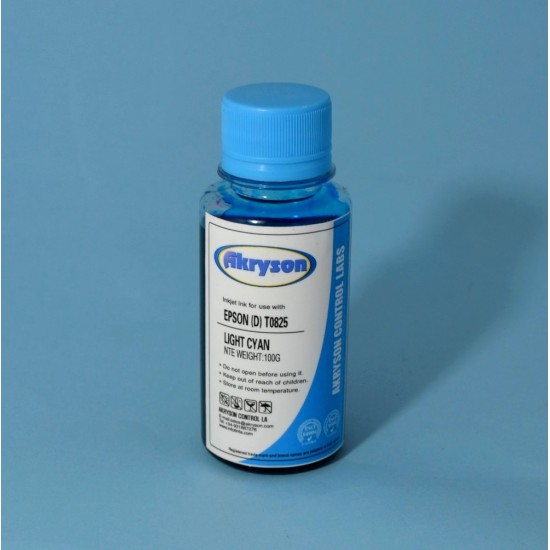 Tinta de Sublimación para Epson RX595 cartucho Cyan Claro Botella de 100ml