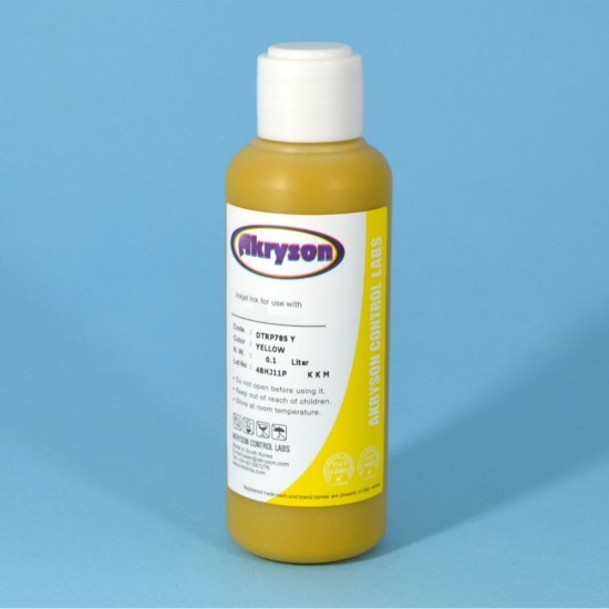 Botella de Tinta para Recarga de Epson WF-7835DTWF 100ml Amarillo
