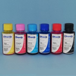 Tinta para Epson Stylus R350 Pack 6 Botellas de 100ml