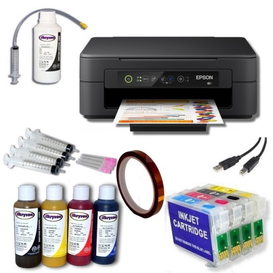 Pack Impresora Epson WF-2110 + Tintas de Sublimación + Cartuchos Autoreseteables