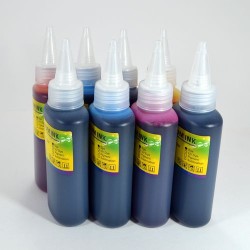 Compatible Epson R2880 Pack 8 Botellas de 100ml Tinta para Recarga