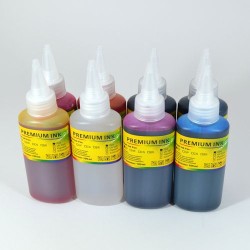 Tinta para Recarga Epson R1900 Pack 8 Botellas de 100ml