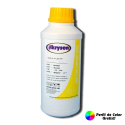 Tinta de Sublimación Amarillo Botella 500ml Tinta para Recarga impresoras Compatible Epson
