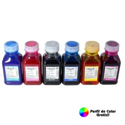 Tinta de Sublimación compatible con Epson Stylus Photo R800 Pack de 4 botellas de 250ml