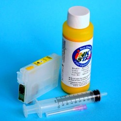 Cartucho recargable para Epson SX400 vacio Amarillo mas Tinta